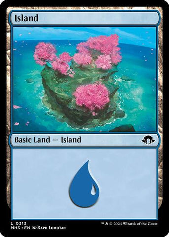 Island (0313) (Modern Horizons 3) Near Mint Foil