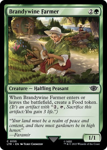 Brandywine Farmer (Universes Beyond: The Lord of the Rings: Tales of Middle-earth) Near Mint
