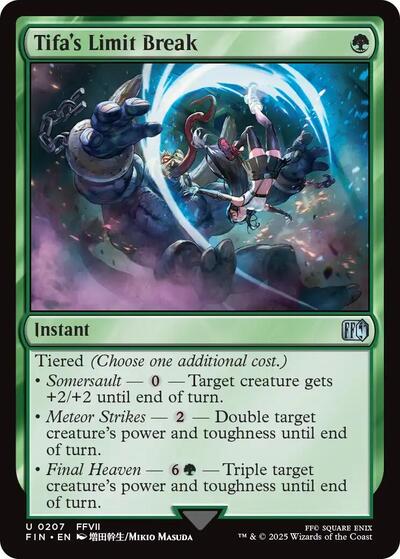 Tifa's Limit Break (Universes Beyond: FINAL FANTASY) Near Mint