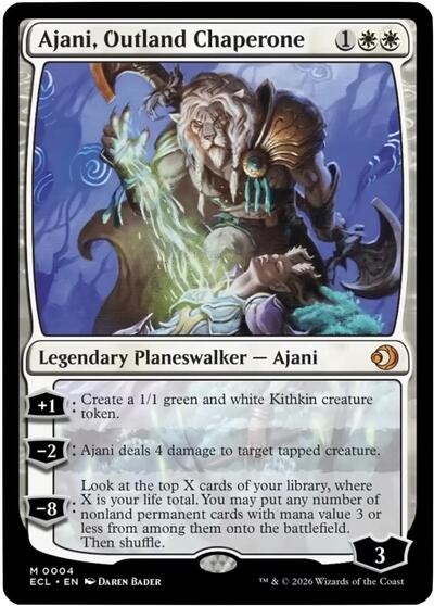 Ajani, Outland Chaperone (Lorwyn Eclipsed) Near Mint