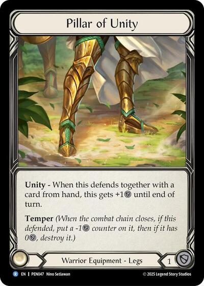 Pillar Of Unity (Compendium of Rathe) Near Mint Cold Foil