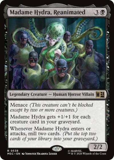Madame Hydra, Reanimated (Commander: Marvel Super Heroes) Near Mint