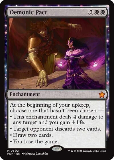 Demonic Pact (Foundations) Near Mint
