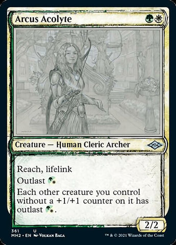 Arcus Acolyte (Showcase) (Modern Horizons 2) Near Mint Foil