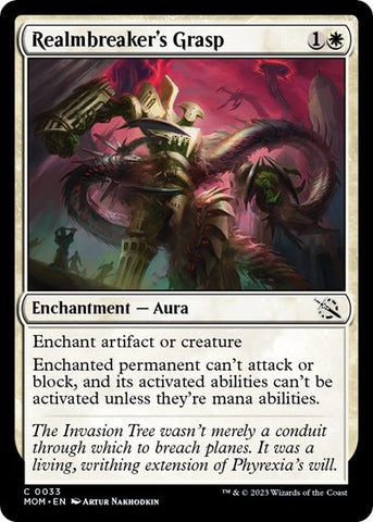 Realmbreaker's Grasp (March of the Machine) Near Mint Foil