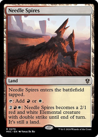Needle Spires (Commander: Murders at Karlov Manor) Near Mint