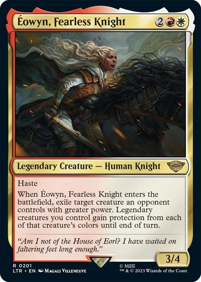 Eowyn, Fearless Knight (Universes Beyond: The Lord of the Rings: Tales of Middle-earth) Near Mint