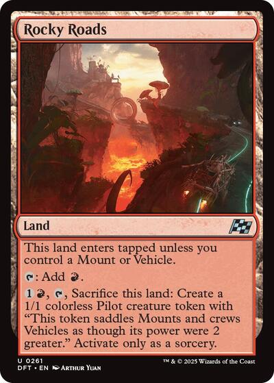 Rocky Roads (Aetherdrift) Light Play Foil