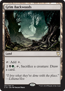 Grim Backwoods (Commander 2018) Near Mint