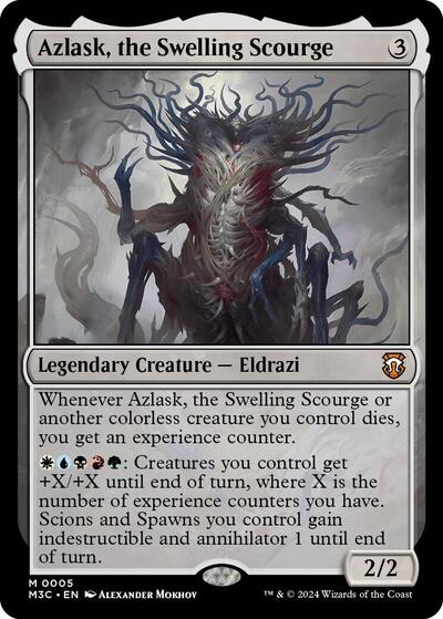 Azlask, the Swelling Scourge (Commander: Modern Horizons 3) Near Mint Foil
