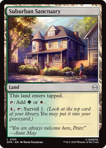 Suburban Sanctuary (Marvel's Spider-Man) Near Mint Foil