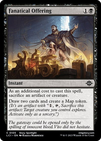 Fanatical Offering (The Lost Caverns of Ixalan) Near Mint