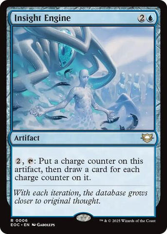 Insight Engine (Commander: Edge of Eternities) Near Mint