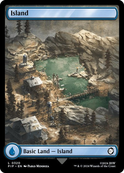 Island (0320) (Universes Beyond: Fallout) Near Mint