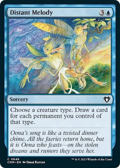 Distant Melody (Commander Masters) Near Mint