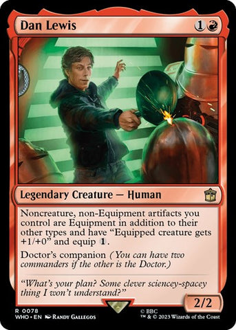 Dan Lewis (Universes Beyond: Doctor Who) Near Mint