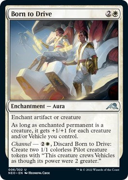 Born to Drive (Kamigawa: Neon Dynasty) Near Mint Foil
