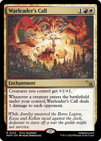 Warleader's Call (Murders at Karlov Manor) Near Mint Foil