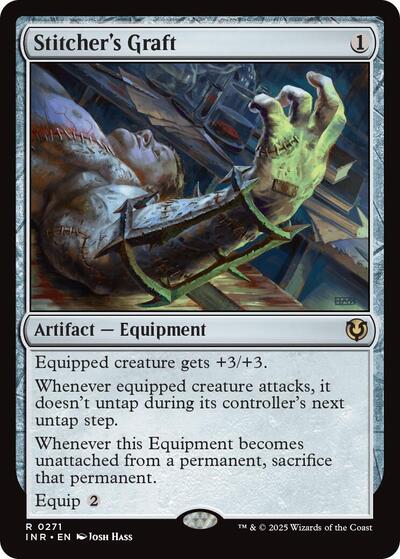 Stitcher's Graft (Innistrad Remastered) Near Mint Foil