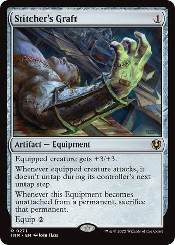 Stitcher's Graft (Innistrad Remastered) Near Mint Foil