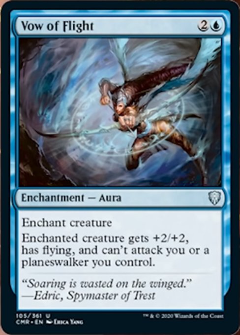 Vow of Flight (Commander Legends) Near Mint Foil