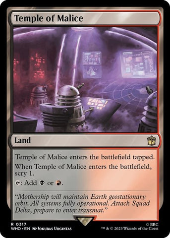 Temple of Malice (Universes Beyond: Doctor Who) Near Mint