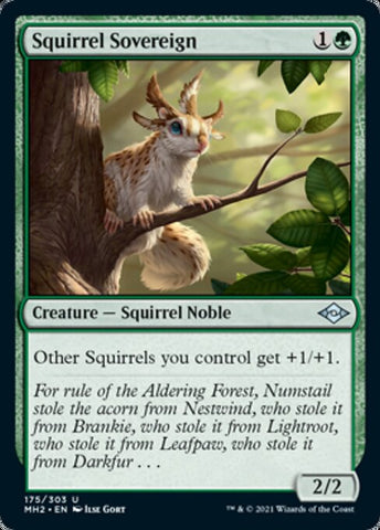 Squirrel Sovereign (Modern Horizons 2) Near Mint Foil