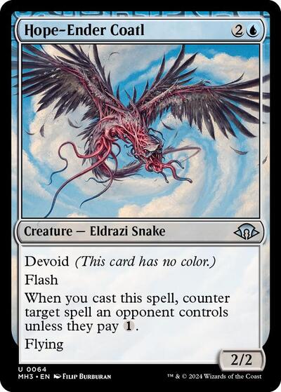 Hope-Ender Coatl (Modern Horizons 3) Near Mint Foil