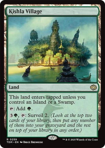 Kishla Village (Tarkir: Dragonstorm) Near Mint Foil