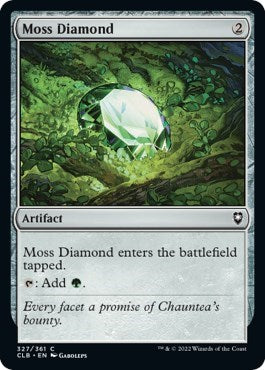 Moss Diamond (Commander Legends: Battle for Baldur's Gate) Near Mint Foil