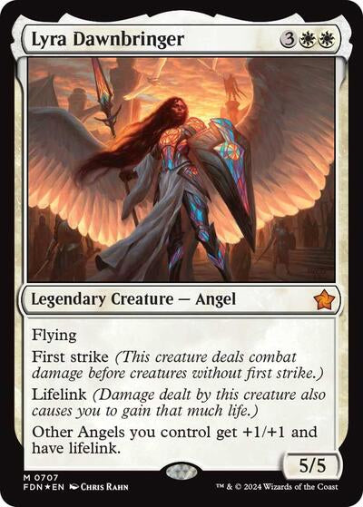 Lyra Dawnbringer (Foundations) Near Mint Foil