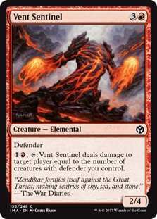 Vent Sentinel (Iconic Masters) Near Mint Foil