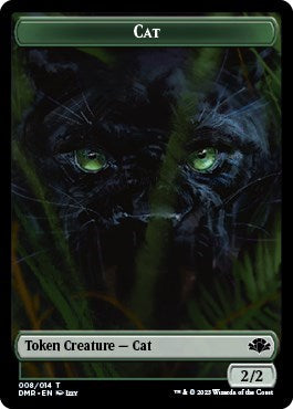 Cat Token (008) (Dominaria Remastered) Near Mint