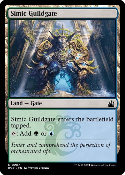 Simic Guildgate (Ravnica Remastered) Near Mint Foil