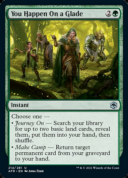 You Happen On a Glade (Adventures in the Forgotten Realms) Near Mint