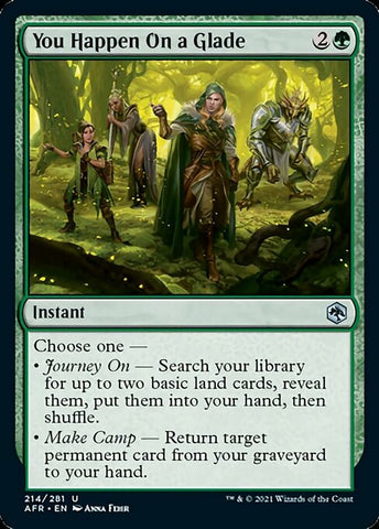You Happen On a Glade (Adventures in the Forgotten Realms) Near Mint