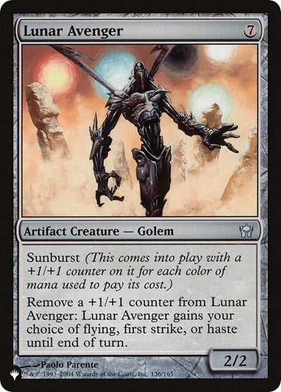 Lunar Avenger (The List) Near Mint