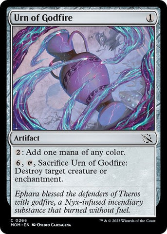 Urn of Godfire (March of the Machine) Near Mint Foil