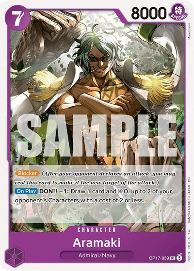 Aramaki (The World's Strongest Warriors) Near Mint