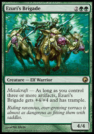 Ezuri's Brigade (Scars of Mirrodin) Near Mint