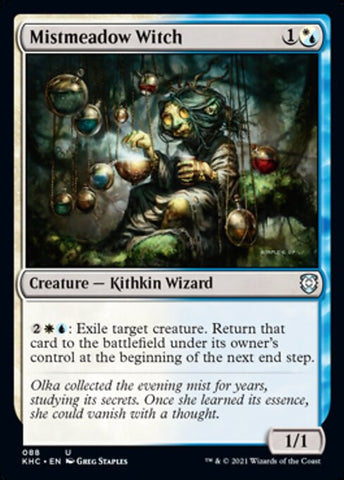 Mistmeadow Witch (Commander 2021 Kaldheim) Near Mint