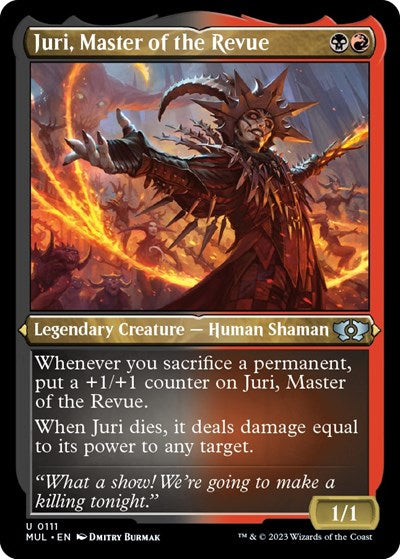 Juri, Master of the Revue (Foil Etched) (March of the Machine: Multiverse Legends) Near Mint Foil