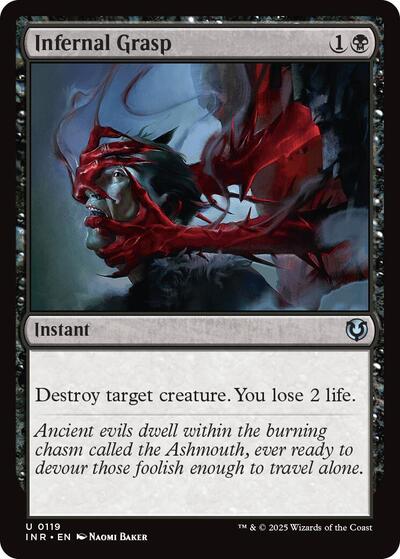 Infernal Grasp (Innistrad Remastered) Light Play Foil