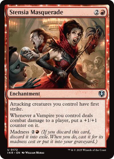 Stensia Masquerade (Innistrad Remastered) Near Mint Foil