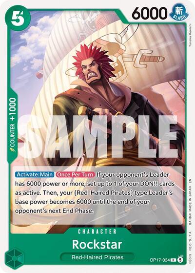 Rockstar (The World's Strongest Warriors) Near Mint
