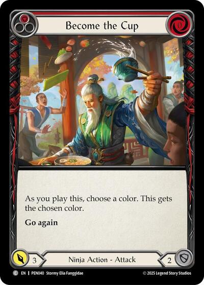 Become The Cup (Red) (Compendium of Rathe) Near Mint