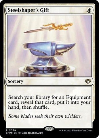 Steelshaper's Gift (Commander Masters) Near Mint