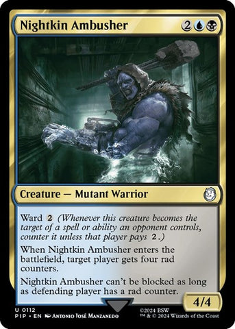 Nightkin Ambusher (Universes Beyond: Fallout) Near Mint