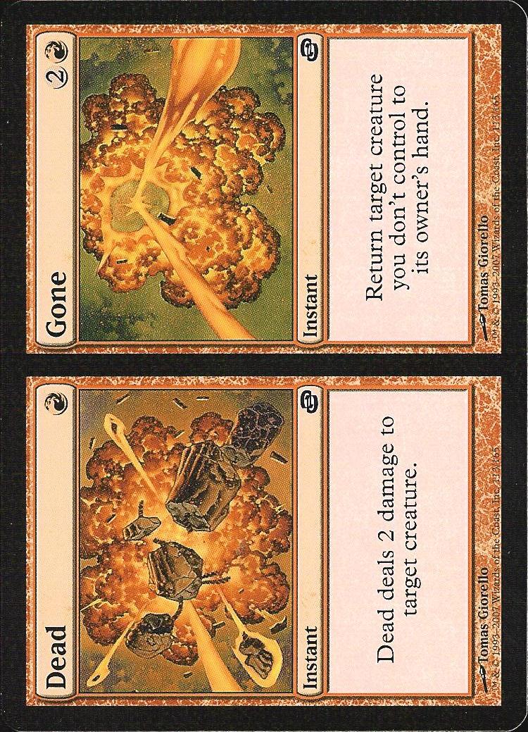 Dead / Gone (Planar Chaos) Near Mint