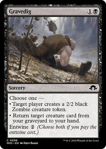 Gravedig (Modern Horizons 3) Near Mint Foil
